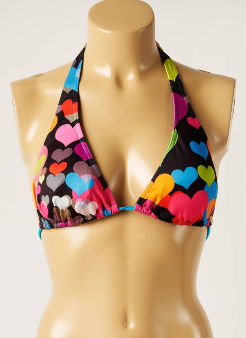 Sutien de costum de baie negru PULL IN femeie