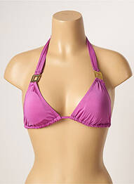 Sutien de costum de baie închidere cu legături de legat top sutien modelat violet SANSELLE femeie