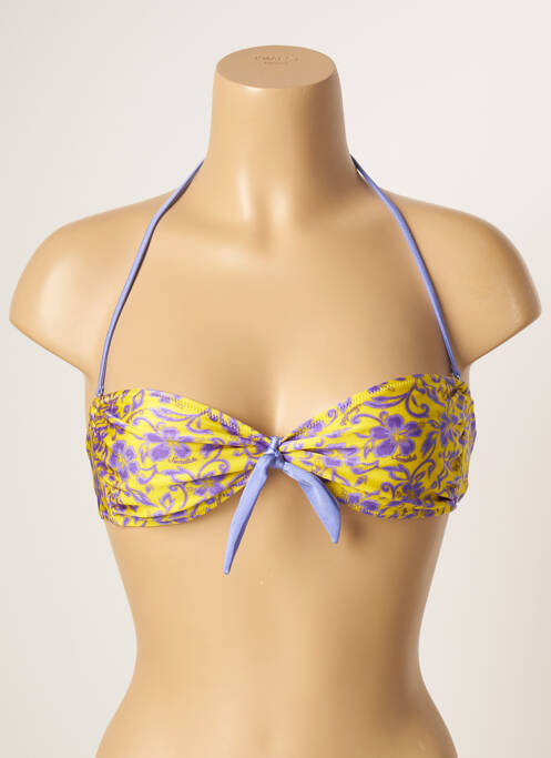 Sutien de costum de baie galben SUNDEK femeie