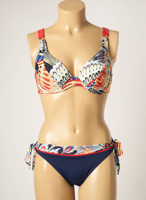 Costum de baie din două piese albastru DEIDAD femeie