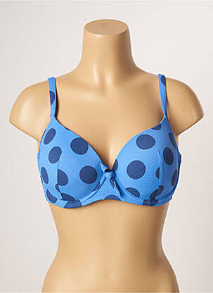 Sutien de costum de baie top sutien modelat top sutien modelat albastru LINGADORE femeie