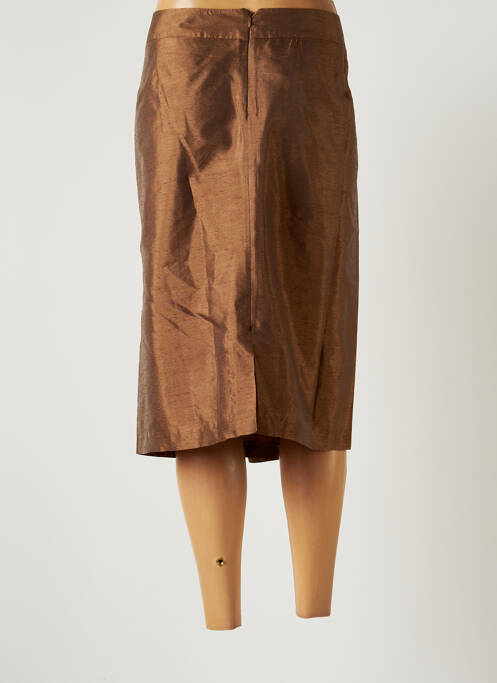 Fustă midi maro COSTURA 40 femeie