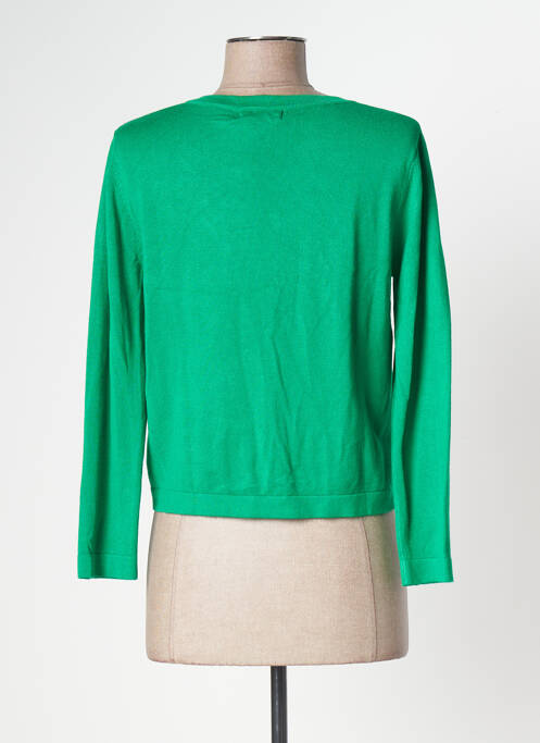 Vestă cu mâneci lungi verde SMASHED LEMON femeie