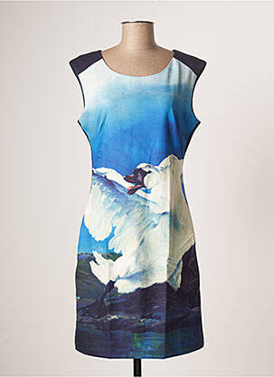 Rochie midi albastru SMASHED LEMON femeie