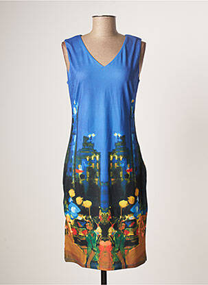 Rochie midi albastru SMASHED LEMON femeie