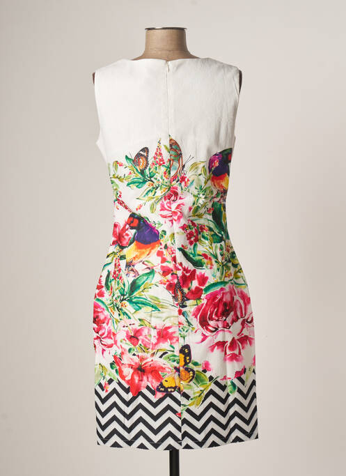 Rochie midi alb SMASHED LEMON femeie