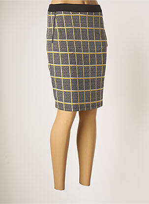 Fustă midi elasticitate negru SMASHED LEMON femeie