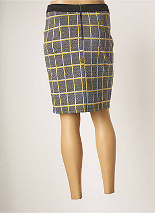 Fustă midi elasticitate negru SMASHED LEMON femeie