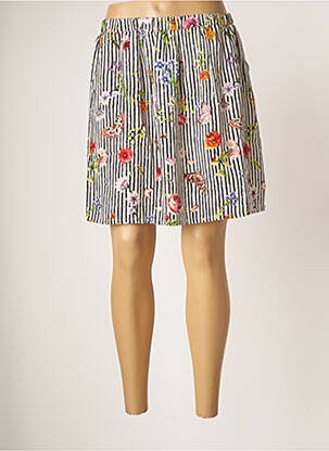 Fustă scurtă alb SMASHED LEMON femeie