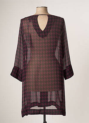 Jachete casual guler rotund violet YOEK femme