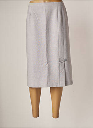 Fustă midi gri GEVANA femeie