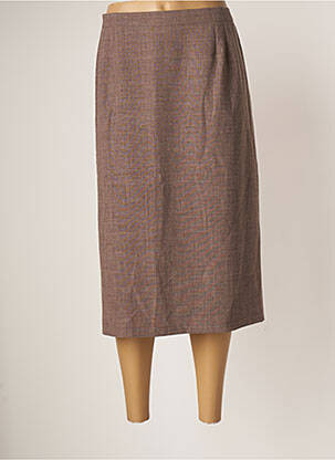 Fustă midi maro GEVANA femeie