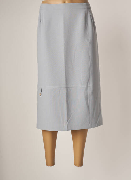 Fustă midi albastru GEVANA femeie