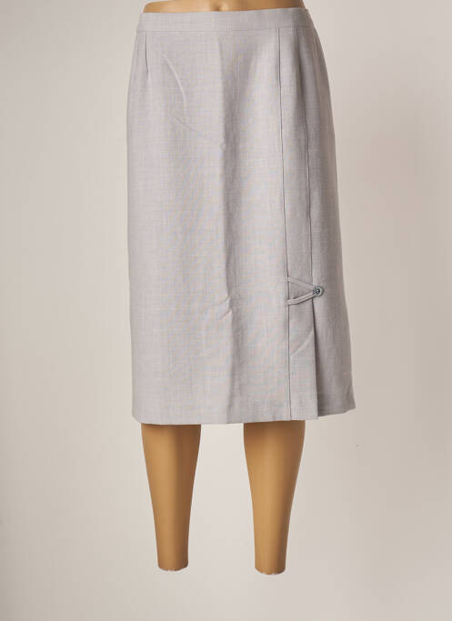 Fustă midi gri GEVANA femeie