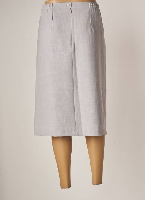 Fustă midi gri GEVANA femeie