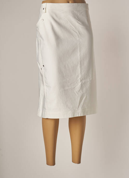 Fustă midi alb JEAN GABRIEL femeie
