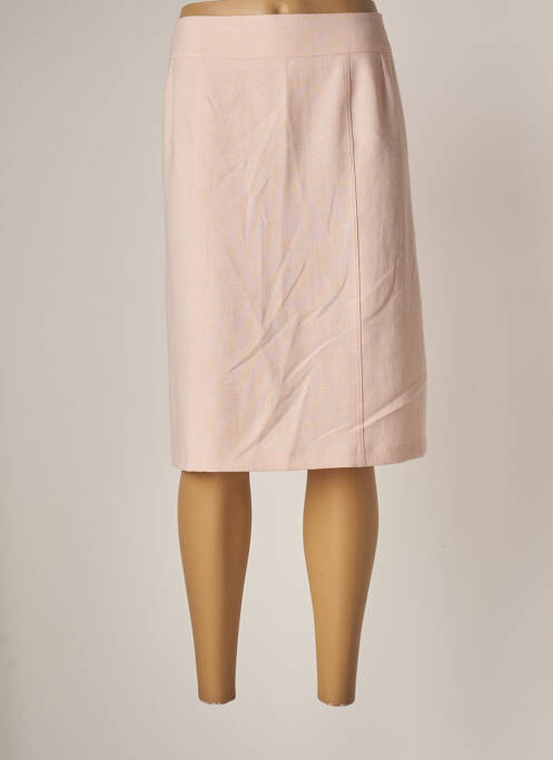 Fustă midi roz GEVANA femeie