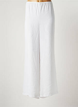 Pantalon larg alb JEAN DELFIN femeie