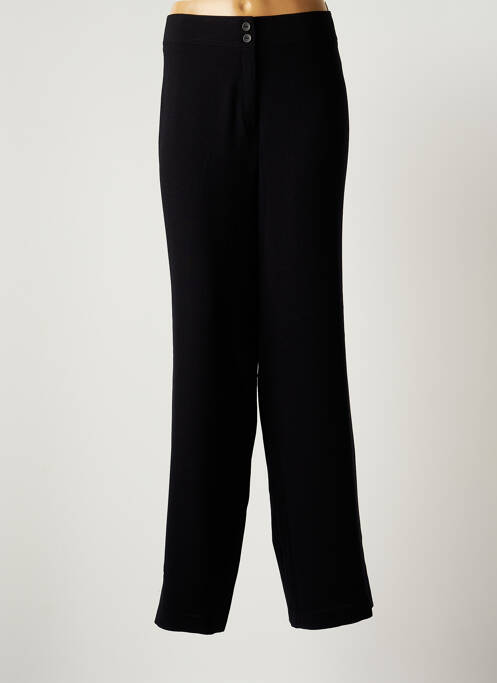 Pantalon drept negru ANNE KELLY femeie
