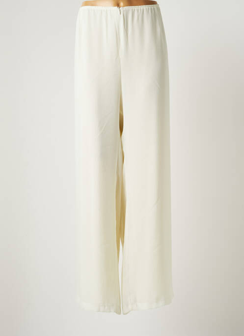 Pantalon larg bej JEAN DELFIN femeie