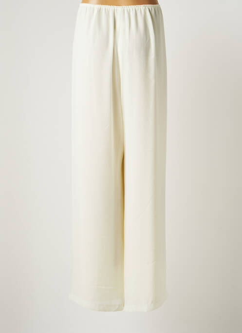 Pantalon larg bej JEAN DELFIN femeie