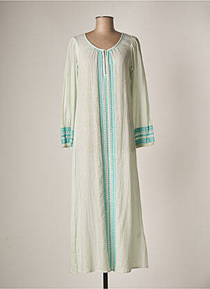 Rochie lungă albastru CHRISTOPHE SAUVAT femeie