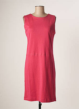 Rochie midi roz 20-10 femeie