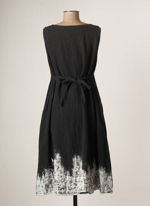 Rochie midi negru APUNTOB femeie