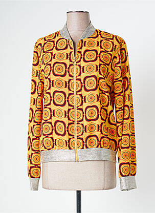 Geacă galben VINTAGE LOVE femeie