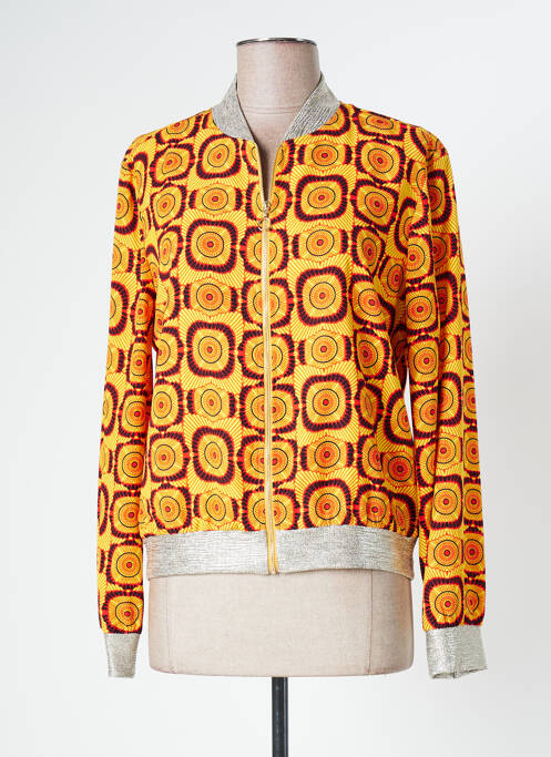 Geacă galben VINTAGE LOVE femeie