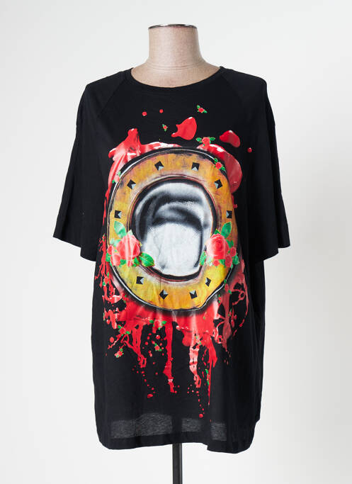 Tunică mâneci scurte negru FAITH CONNEXIONS femeie