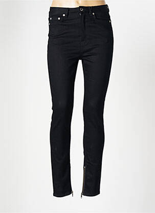 Blugi skinny talie înaltă talie înaltă negru BLK DNM femeie