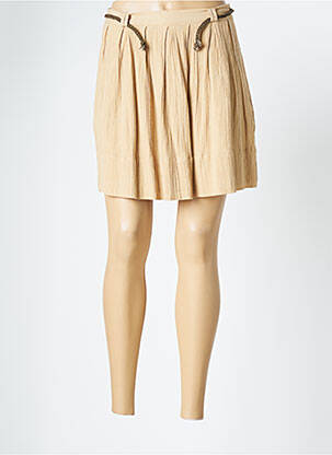 Fustă scurtă bej KLAYA femeie