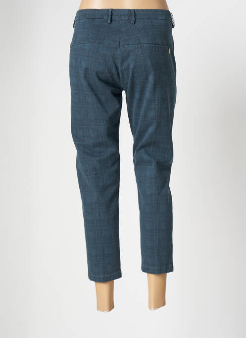 Pantalon trei sferturi albastru MAISON CLOCHARD femeie