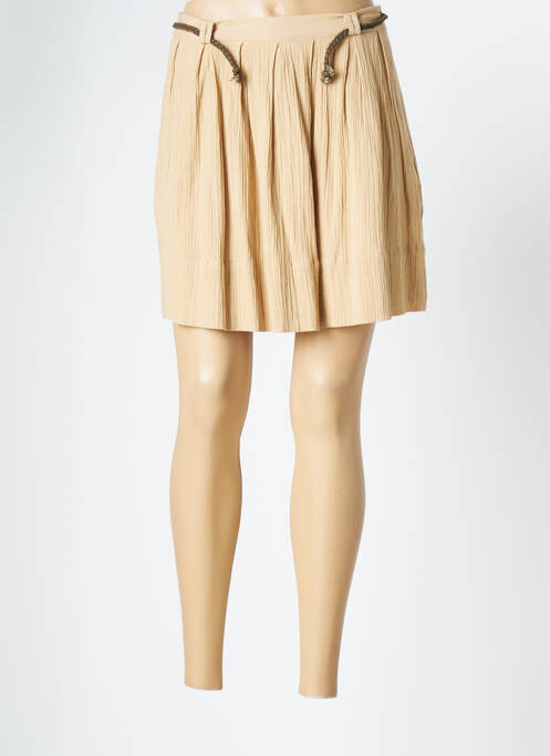 Fustă scurtă bej KLAYA femeie