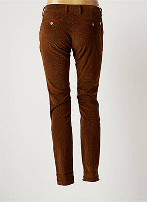 Pantalon chino talie joasă talie joasă maro MAISON CLOCHARD femeie