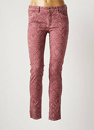 Pantalon slim roz REIKO femeie