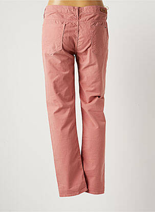 Pantalon slim talie joasă talie joasă roz REIKO femeie
