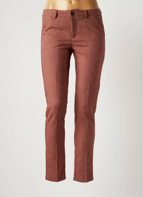 Pantalon chino roșu REIKO femeie