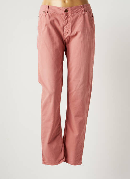 Pantalon slim talie joasă talie joasă roz REIKO femme