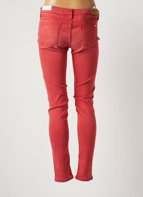 Pantalon slim roșu REIKO femeie