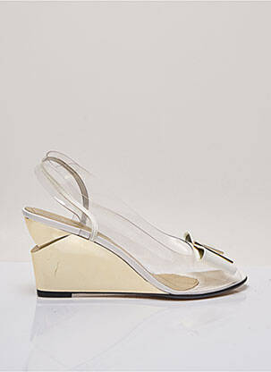 Sandale/Pantofi decupați galben AZUREE femeie