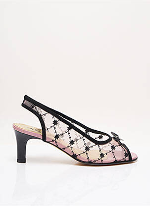 Sandale/Pantofi decupați negru AZUREE femeie