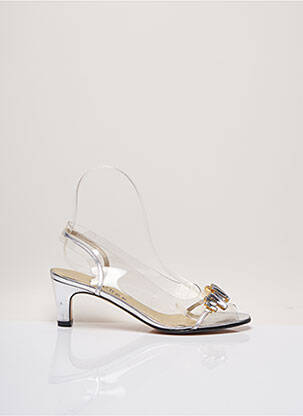 Pantofi cu toc gri AZUREE femeie