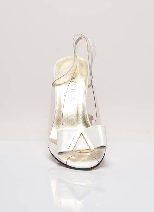 Sandale/Pantofi decupați galben AZUREE femeie