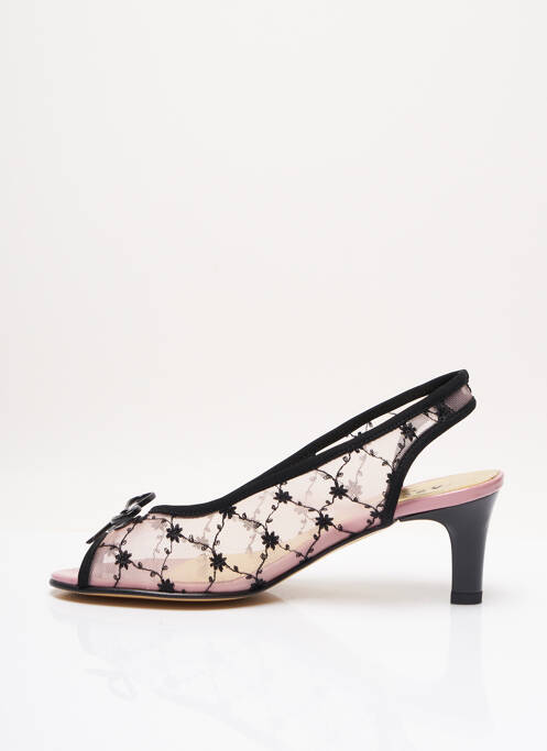 Sandale/Pantofi decupați negru AZUREE femeie