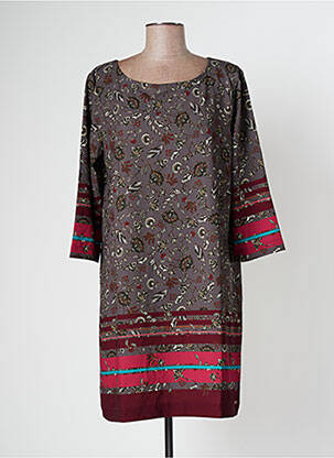 Rochie midi gri BANANA MOON femeie