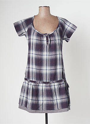 Rochie scurtă mâneci scurte mâneci scurte violet BANANA MOON femeie