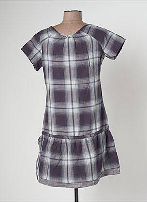 Rochie scurtă mâneci scurte mâneci scurte violet BANANA MOON femeie
