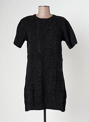 Rochie scurtă mâneci scurte mâneci scurte negru BANANA MOON femeie